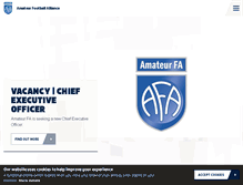 Tablet Screenshot of amateur-fa.com